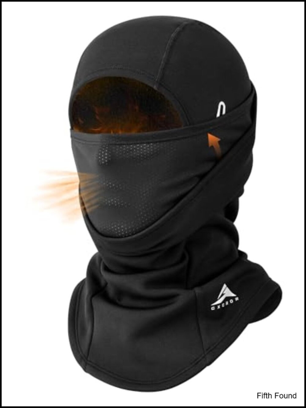 Thermal Windproof Ski Mask for Men Women, Balaclava with Glasses Port